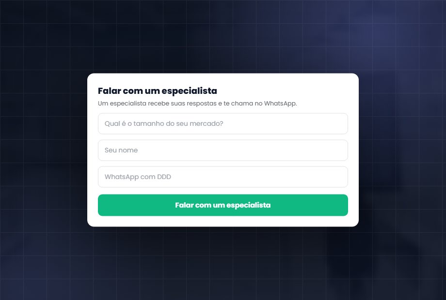 Sites e Landing Pages: Página que converte visita em pedido